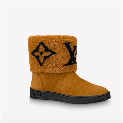 louis vuitton shearling boots
